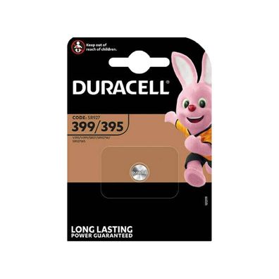 Duracell 399 395 Uhrenbatterie 1,55 V SR927 SR57 AG7 LR926 LR927 Knopfzelle