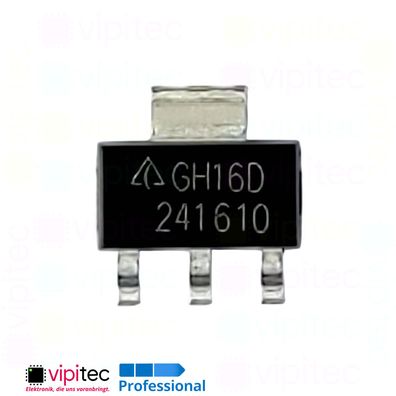 AZ1117-3.3 3,3V Spannungsregler | 1,5..10V SMD SOT-223 LDO Spannungswandler