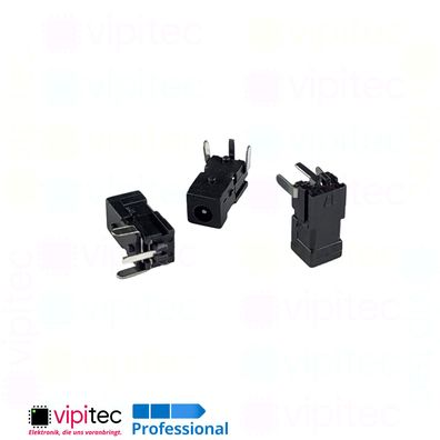 DC Buchse für 2,5x0,7 Hohlstecker THT 2,8x0,7 Barrel Jack DC-011-0.7A