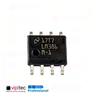 LM386 Audio-Verstärker SMD SO-8 4..12V 325mW 5V TTL 0..70°C NOPB