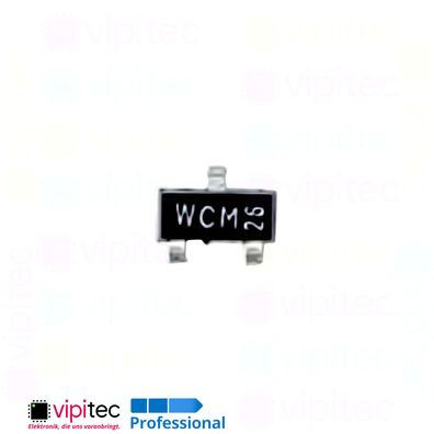 NX7002AK N-Kanal MOSFET 60V 190mA 265mW 20ns SMD SOT-23 TO-236AB TTL NX7002