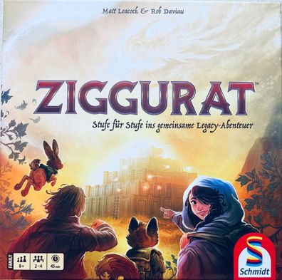 Ziggurat Schmidt Spiele Familienspiel Kinderspiel Legespiel Brettspiel 49457