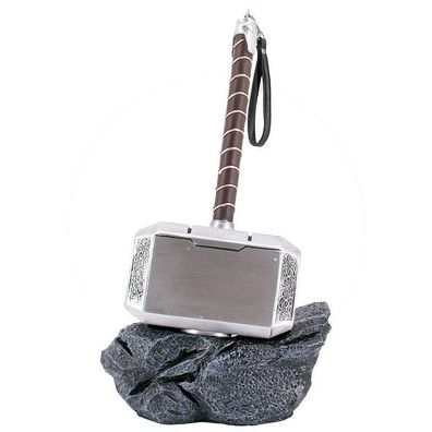 Thors Hammer Mjölnir inklusive Standfuß