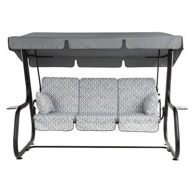 Hollywoodschaukel Garten Schaukel Rimini Black Edition H039-06PB PATIO