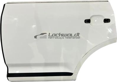 Porsche Cayenne 9PA 957 Tür hinten Links Campanella Weiss LR9A 07-10 95553301106