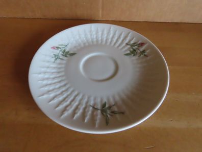 Unterteller Untertasse mit Rosenknospen Hutschenreuther Selb Exzelenz Rosita