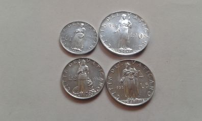 KMS 1952 Vatikan Papst Pius XII. loser KMS ohne Folder prägefrisch st