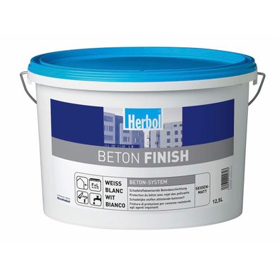 Herbol Beton Finish 12,5 Liter weiß