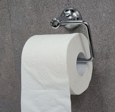 Campagne Chrome WC-Papierhalter ohne Deckel (10.13011) Metall verchromt