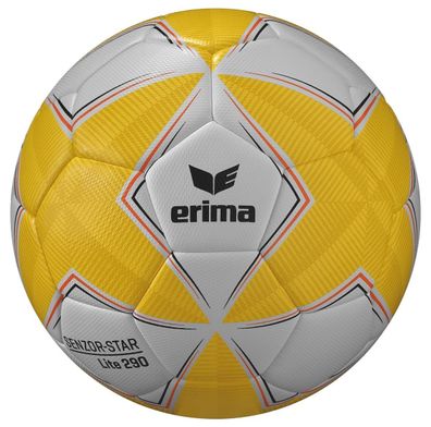 10 Stück Erima Senzor-Star Lite Gr. 5 290 g Trainingsball Gelb - Weiss
