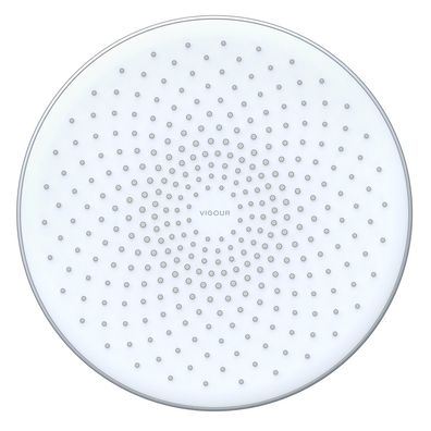 VIGOUR Kopfbrause V2 individual 250mm rund chrom/weiss | V22KB25R