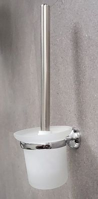 Campagne Chrome WC-Bürste (10.13009) Metall verchromt/ Milchglas Reduziert