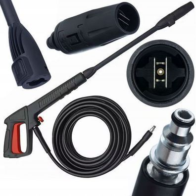 Rosfix Hochdruckpistole Vario – 8 m Schlauch | Ersatz für Bosch/AR/B&D/Michelin