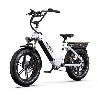 Onesport OT08 Elektrofahrrad, 500-W-Motor, 48-V-18-Ah-Akku, 20-Zoll-Geländereifen
