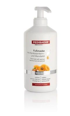 Baehr - Pedibaehr - Fußmaske mit Aprikosenkern- und Mandelöl, 500 ml