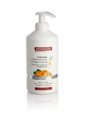 Baehr - Pedibaehr - Fußmaske mit Mandarinenöl und Ingwer, 500 ml
