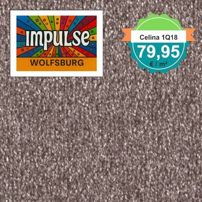 Vorwerk Celina 1Q18 Velours Teppichboden 4 m breit nur € 79,95/m²