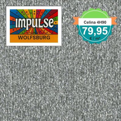Vorwerk Celina 4H90 Velours Teppichboden 4 m breit nur € 79,95/m²