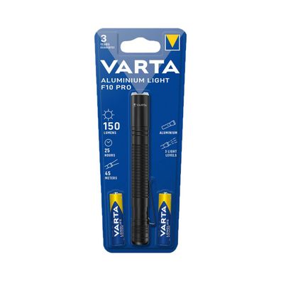 Varta LED Taschenlampe Aluminium Light 150lm inkl. 2x Alkaline AAA