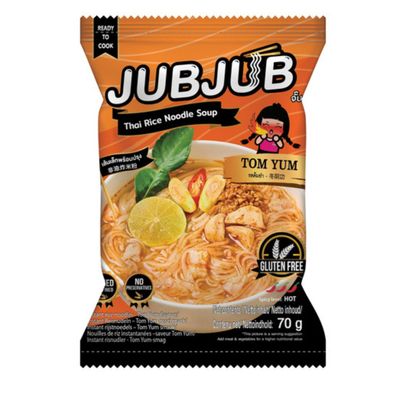 JUB JUB Instant Reisnudeln Thai Tom Yum 70g