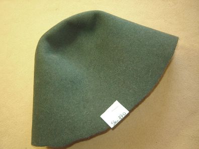 Hutstumpen Wollfilz Stumpen Schützen grünmeliert 120 gr Ü 49cm Rd 76cm Stu870