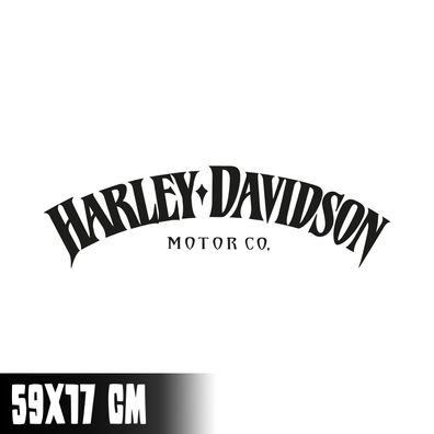 Auto Aufkleber "Harley Davidson #3" Biker Route 66 Tuning Vinyl Sticker #0352