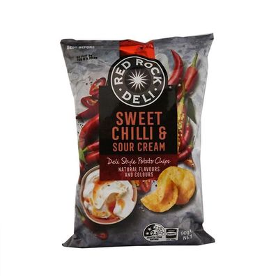 Red Rock Sweet Chilli & Sour Cream Chips 90 g