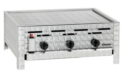 Bartscher Gas Bratwurstgrill Kombibräter Grill Grillrost 594 x 468 mm neu