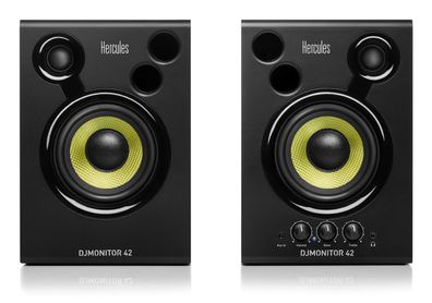 Hercules DJ Monitor 42 - Monitorlautsprecher - 40 Watt (Gesamt)
