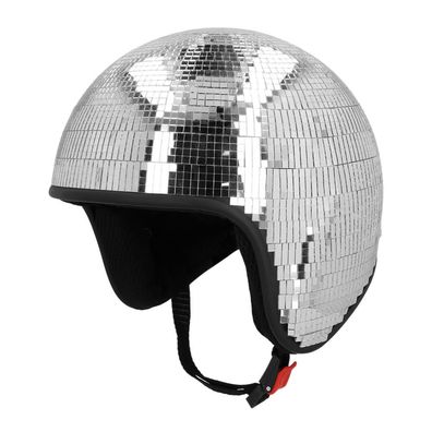 Helm Disco silber