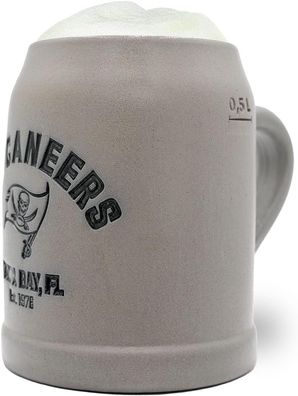 NFL Tampa Bay Buccaneers Team Fan-Krug Bierkrug Bavaria Ton 0,5l 4047977875145