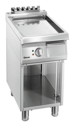 Bartscher Griddleplatte Griddle Bräter glatt UO 400 V 400 X 700 X 850 Gastro