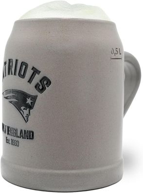 NFL New England Patriots Team Fan-Krug Bierkrug Bavaria Ton 0,5l 4047977874827