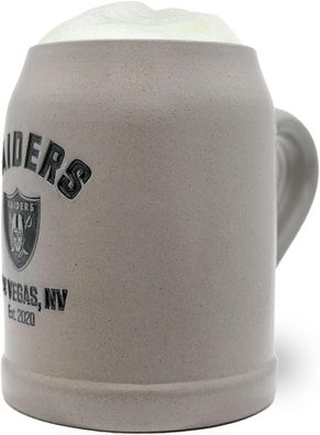 NFL Las Vegas Raiders Team Fan-Krug Bierkrug Bavaria Ton 0,5l 4047977874629