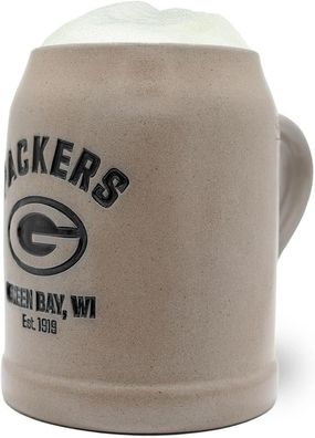 NFL Green Bay Packers Team Fan-Krug Bierkrug Bavaria Ton 0,5l 4047977874421