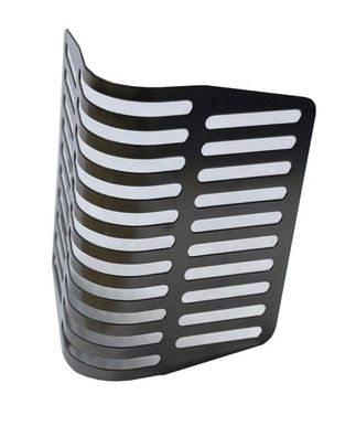 Stossfugenlüfter Clip Edelstahl Bauhöhe 60 mm