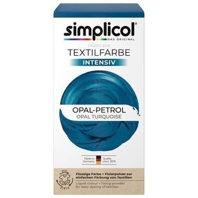 Simplicol Intensiv Opal-Petrol Stoff-Farbstoff
