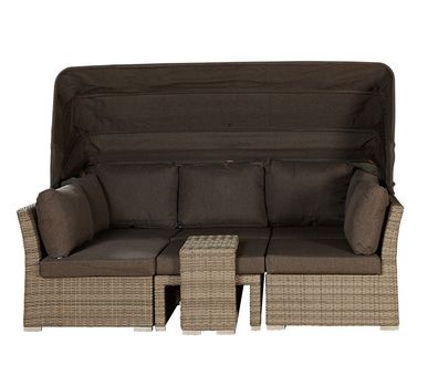 Barcelona Sitzgruppe Loungegruppe Champagner