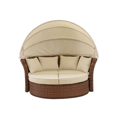 Liegeinsel Miami Wassergras Karamell