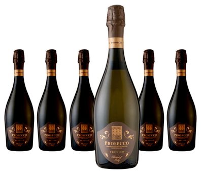 6 x Cecilia Beretta Prosecco Spumante DOC Treviso Extra Dry