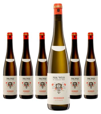 6 x VDP. Weingut Nik Weis Mehringer Riesling Alte Reben tr. – 2023