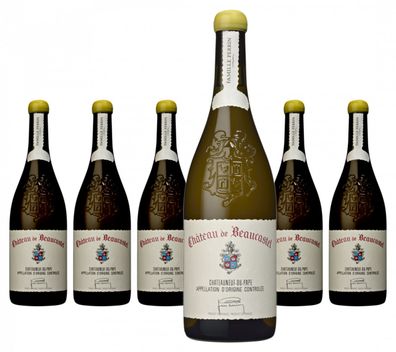 6 x Château de Beaucastel Châteauneuf-du-Pape AOC Blanc – 2023