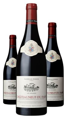 3 x Famille Perrin Les Sinards Châteauneuf-du-Pape AOC Rouge – 2022
