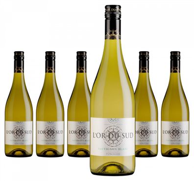 6 x L'Or du Sud Sauvignon Blanc Pays d'Oc IGP – 2023