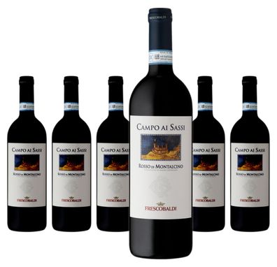 6 x Frescobaldi Campo Ai Sassi di Castelgiocondo Rosso di Montalcino Frescobaldi – 20