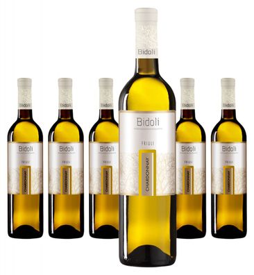 6 x Bidoli Chardonnay – 2024