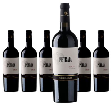 6 x Uggiano Petraia Merlot Toscana IGT – 2020