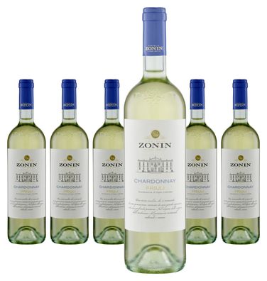 6 x Zonin Classici Chardonnay Friuli Aquileia DOC – 2024