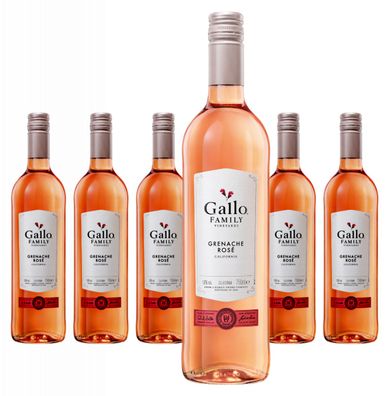 6 x Gallo Family Vineyards Grenache Rosé – 2024