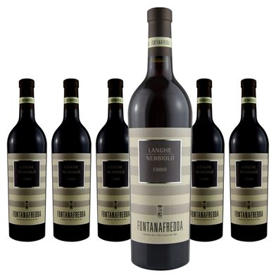 6 x Fontanafredda Ebbio Langhe Nebbiolo DOC – 2024
